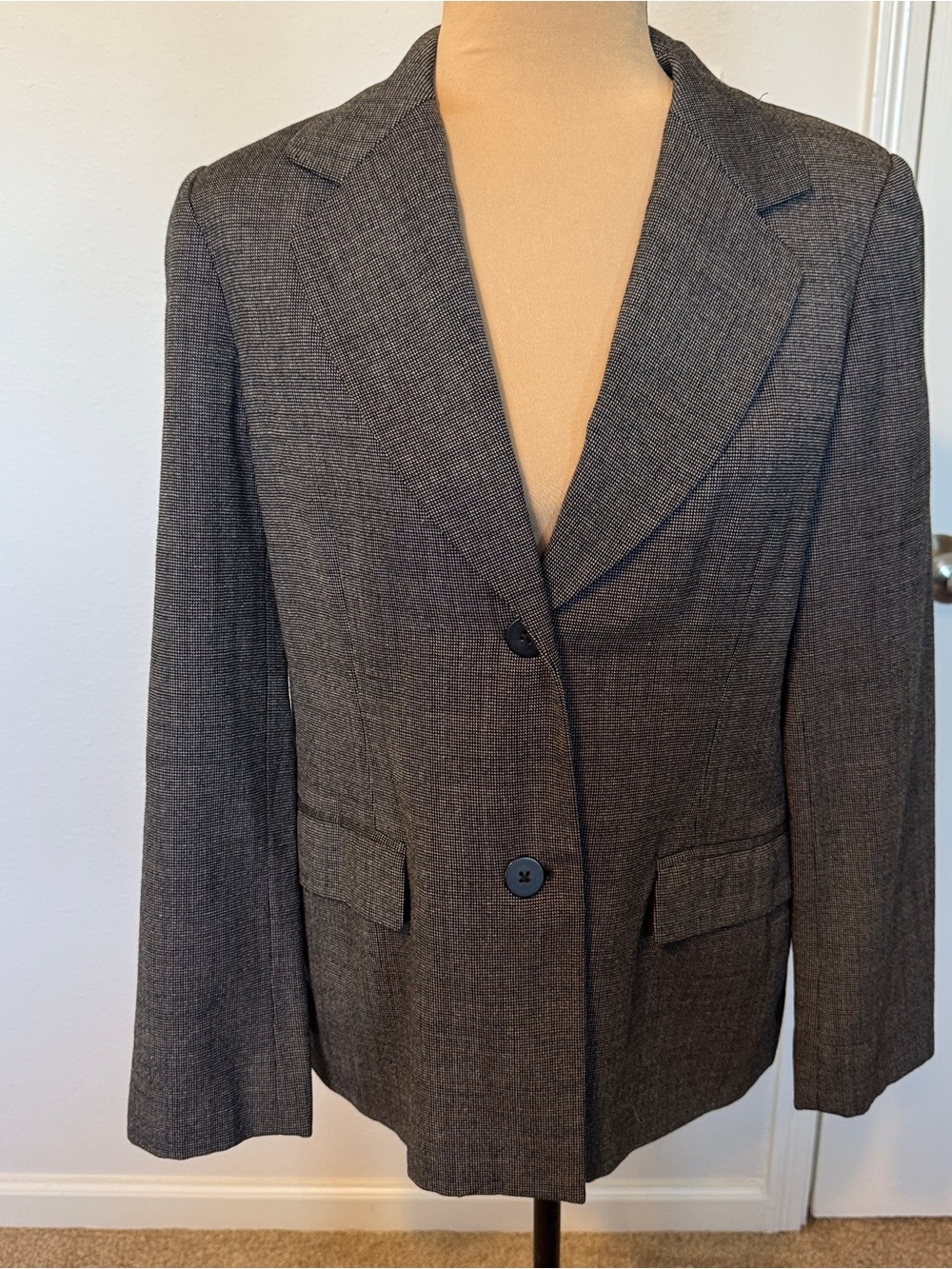 Rafaella Dark Gray Tailored Blazer